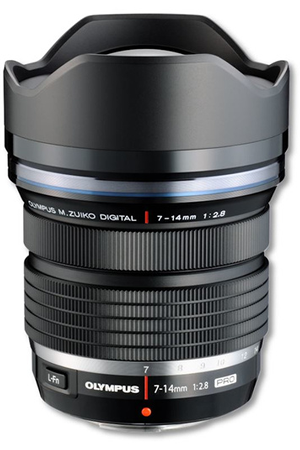 Objectif zoom Olympus ED 7-14mm f/2.8 PRO