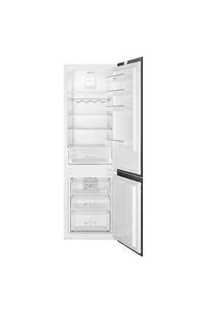 Refrigerateur congelateur en bas Smeg combine encastrable - C1Y170NF 178CM