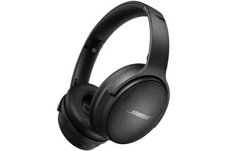 Casque Audio Bose Quietcomfort 45 Noir Bluetooth À Réduction De Bruit Active