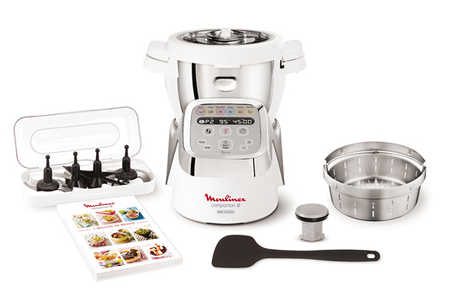 Robot Cuiseur Moulinex Companion Xl Blanc Hf806e10