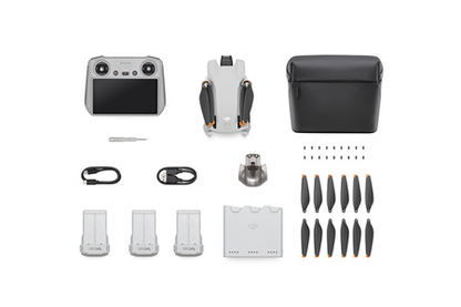 Drone Dji Mini 3 Fly More Combo Avec Radiocommande Smart Controller
