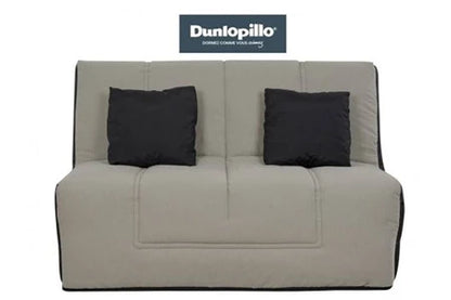 Bz Ub Design Salon Canapé Lit Venus Slyde 160 Latex Couette Grise