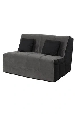 Banquette-Lit Relaxima - Banquette Slyde 140 Virginia Angel Gris - 140 X 200 Cm