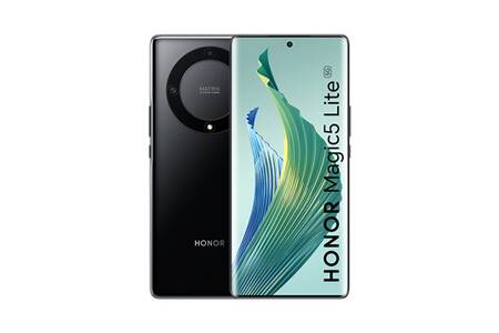 Smartphone Honor Pack Magic5 Lite 128go Noir 5g + Earbuds X3 Blanc