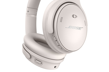 Casque Audio Bose Quietcomfort 45 Blanc Bluetooth À Réduction De Bruit Active