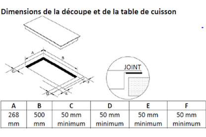 Plaque induction Proline IH 235 T 2 feux