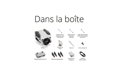 Drone Dji Mini 3 Avec Telecommande Sans Ecran
