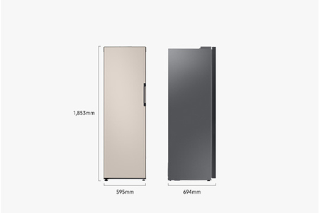 Congélateur armoire Samsung Bespoke RZ32A74A5AP