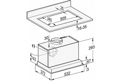 Groupe filtrant Miele DA2450