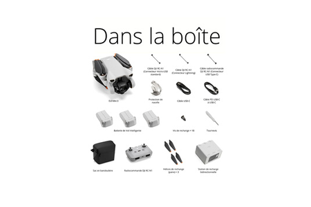 Drone Dji Fly more combo avec telecommande sans ecran