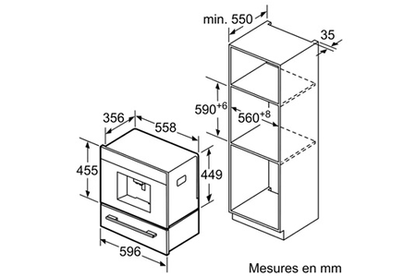 Machine à café encastrable Neff C17KS61H0