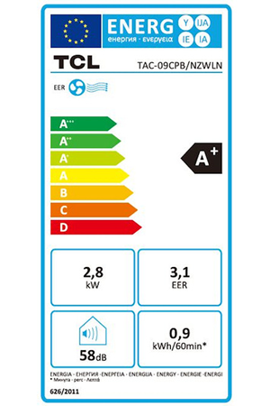 Climatiseur mobile Tcl TAC-09CPB/NZWLN