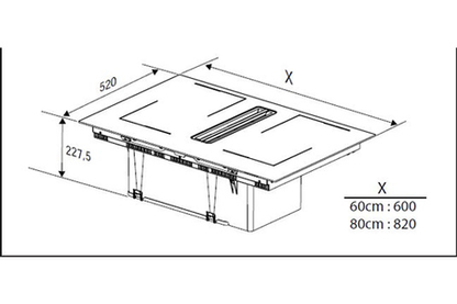 Plaque induction Beko HIXI64700UF