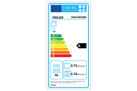 Cuisinière induction Proline P601IMCIBK