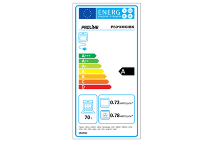 Cuisinière induction Proline P601IMCIBK