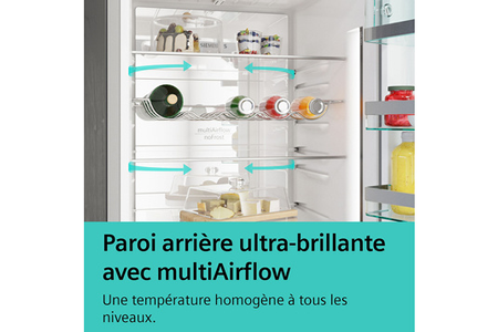 Refrigerateur congelateur en bas Siemens KG49NXXCF