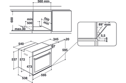 Four Whirlpool AKZ96490IX