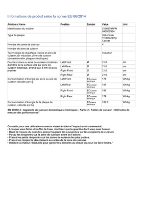 Cuisinière Induction Aeg Cis6679apm Steam Bake Inox
