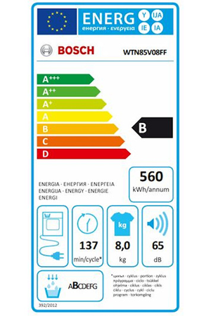 Sèche-linge Bosch WTN85V08FF