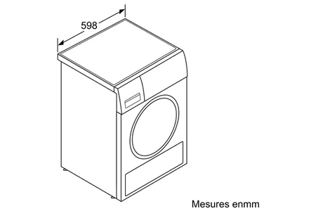 Sèche-linge Bosch Serenity WPG2312SFR